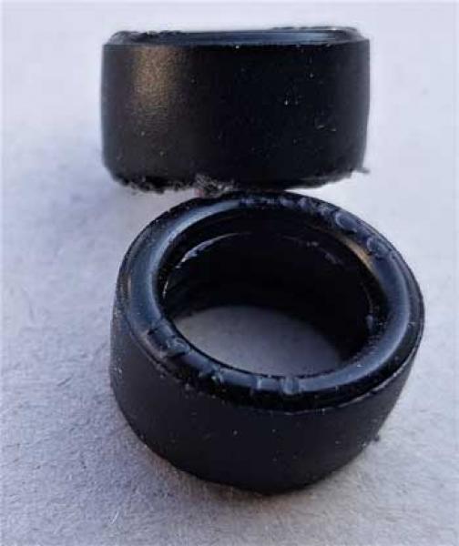 2 Paar High Gripp Tuning Reifen für Ninco 19 x 10 mm Rille 
